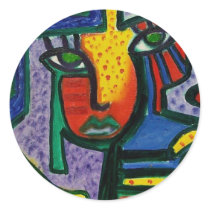 Abstract Wood painting