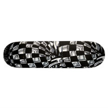 Abstract Worlds Skateboard
