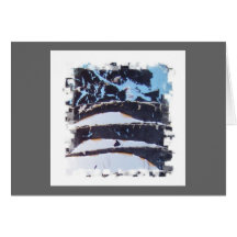 Abstraction 7 greeting card