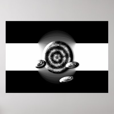 Abstrakt schwarz-weiss posters by LoRoPosterShop