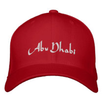 Abu Dhabi Embroidered Baseball Cap
