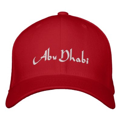 Abu Dhabi Embroidered Baseball Cap by GrooveMaster