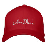 Abu Dhabi embroidered hats