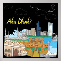 Abu Dhabi Print