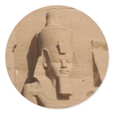 abu simbel pharoah by cardart