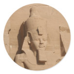 abu simbel pharoah stickers