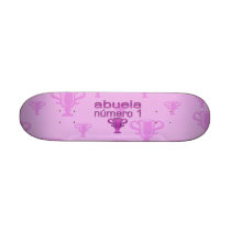 Abuela Número 1 Custom Skate Board