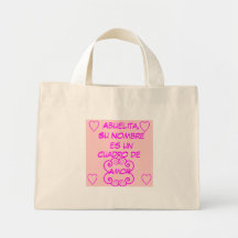 Abuelita, Su Nombre es un Cuadro de Amor Bag