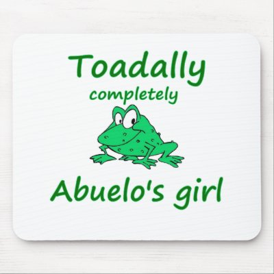 abuelo's girl mousepads by worldsbestfamily