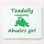 abuelo's girl mousepads