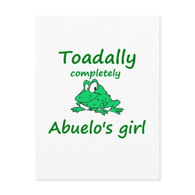abuelo's girl post card by worldsbestfamily