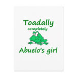 abuelo's girl postcards