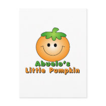 Abuelo's little pumpkin Abuelo Postcard