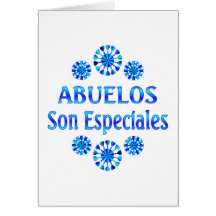 Abuelos son Especiales Card