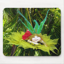 Abundance Fairy Mouse Pad by Atena Komar