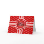 Abundance Happy Birthday Greeting Card