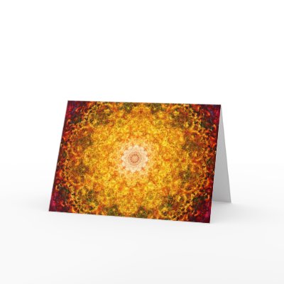 Abundance Mandala Cards by zappuccino