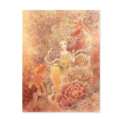 Abundance Postcard by MiyabiLine