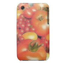 Abundant Harvest - Heirloom Tomatoes Case-Mate iPhone 3 Case