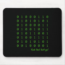 Abusive Binary - FUCK YOU! Mousepad