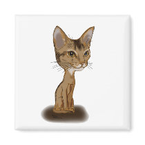 Aby Caricature Fridge Magnets
