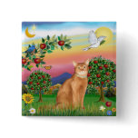 Abyssinian (red 18) - Bright Country Buttons