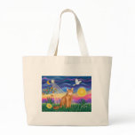 Abyssinian (red 18) - Twilight (horiz) Tote Bags