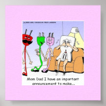 AC/DC Wiring Funny Relationship Gifts (Gay/Lesbian Posters
