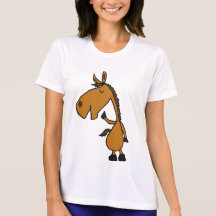 AC- Funny Horse Cartoon Shirt