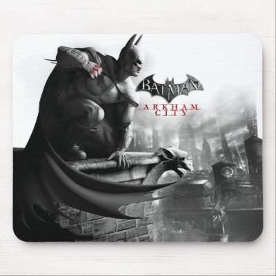 AC Poster - Batman Gargoyle Ledge Mousepads by batman