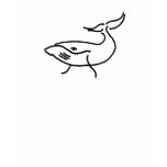 AC- Whale sketch shirt