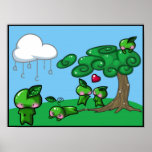 Acacia Leaf Sprites posters
