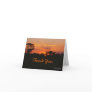 Acacia Sunset Thank You Card