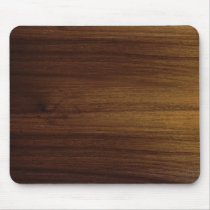 Acacia Wood Grain Mouse Pad