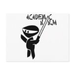 Academic Ninja postcards