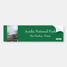 Acadia Bumpersticker - 5 Bumper Stickers