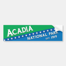 Acadia National Park Bumper Stickers