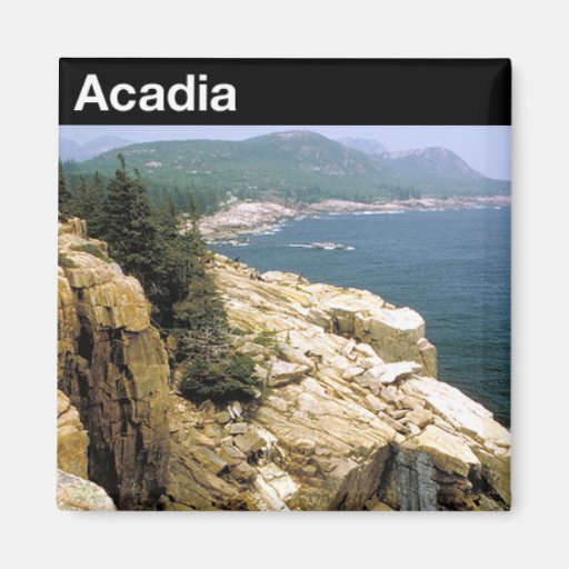 Acadia National Park Fridge Magnet