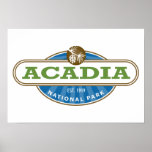 Acadia National Park Poster