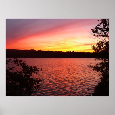acadia national park sunset by joshuakyle7