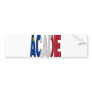 Acadian flag bumpersticker