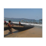 Acapulco fishermen postcard