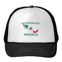 Acapulco, Mexico Mesh Hat