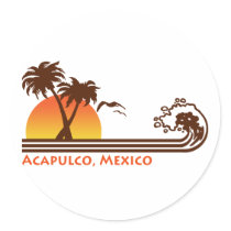 Acapulco Mexico Stickers