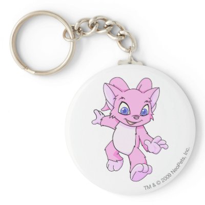 Acara Pink Key Chain by neopets