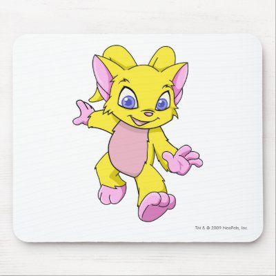 Acara Yellow Mouse Mats by neopets