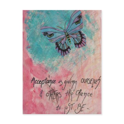Acceptance postcard by Nolwenn