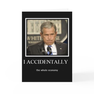 Accidentally the whole economy christmas card by failedeconomy