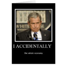Accidentally the whole economy christmas card