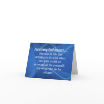 Accomplish